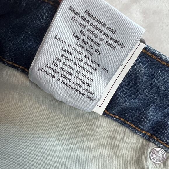 Judy Blue Shorts Womens 3XL Blue Denim Bermuda Tummy Control Hi Rise Stretch - Picture 8 of 11